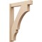 Ekena Millwork 5 1/2-in W x 28-in D x 40-in H Balboa Block Rough Cedar Woodgrain TimberThane Outlooker, Primed Tan OUTUR055X28X40BOA44RCPR - alternate 1